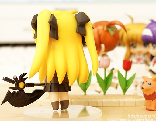 迷你黏土人 魔法少女奈叶MOVIE 1st 艾莉莎・バニングス&尤诺・斯克莱亚 School Uniform 