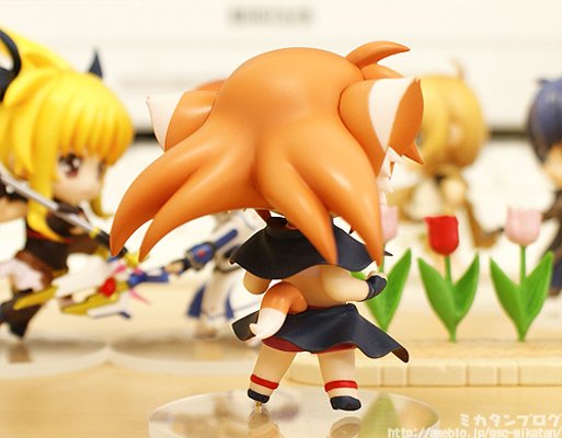 迷你黏土人 魔法少女奈叶MOVIE 1st 菲特 Barrier Jacket 