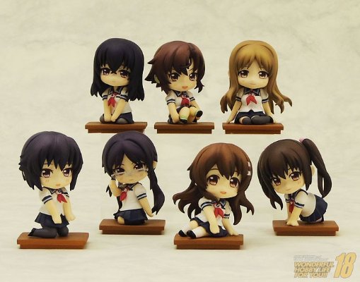 迷你粘土人 写真女友 间咲野野佳