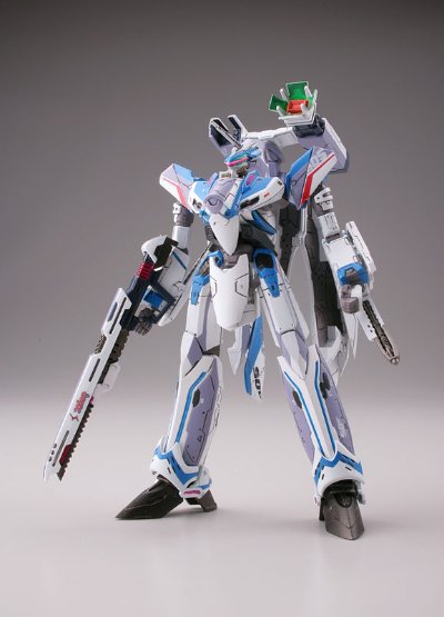 超时空要塞モデラーズ×技MIX 超时空要塞Δ 技MCR11 1/144 VF-31J 齐格フリード ハヤテ机 バトロイドモード