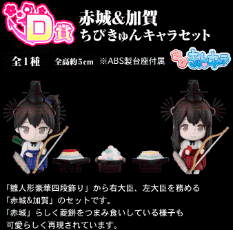 ちびきゅんｷｬﾗ 一番赏 「舰娘」-桃の节句- 舰队Collection -舰娘- 加贺 