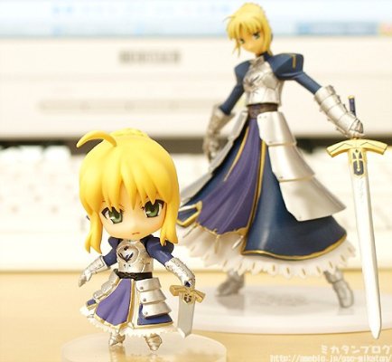 Fate/stay night Trading Figures Fate/Stay Night SABER