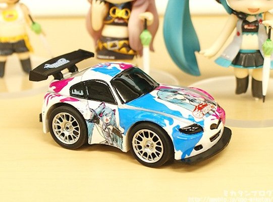 Miku GT Pull-Back Mini Car