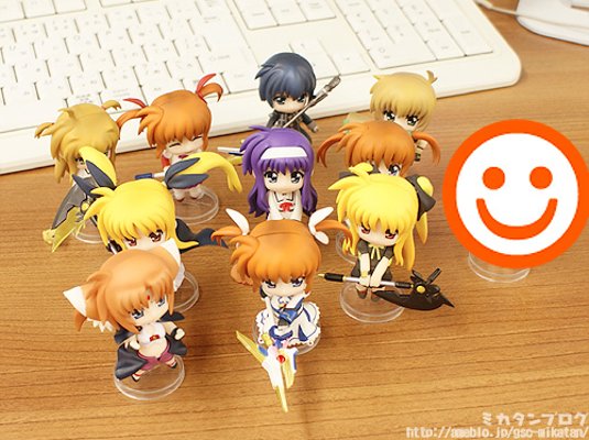 迷你黏土人 魔法少女奈叶MOVIE 1st 菲特 Casual Clothes 