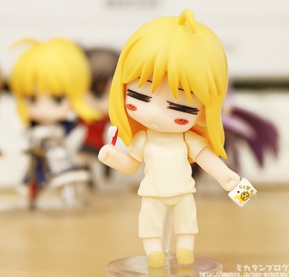 迷你黏土人 Fate/Stay Night へたれSABER 