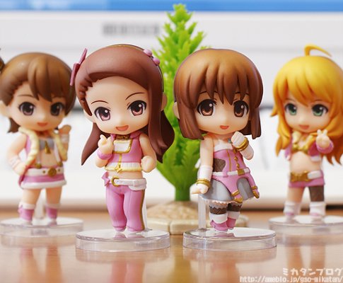 迷你黏土人 偶像大师2 萩原雪歩 
