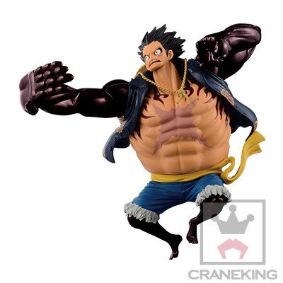 BANPRESTO手办斗兽场 スカルチャーズ 造形王ＳＰＥＣＩＡＬ 海贼王 モンキー･D･ルフィ ＧＥＡＲ ＦＯＵＲＴＨ 