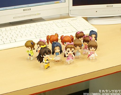 迷你黏土人 偶像大师 水瀬伊织 