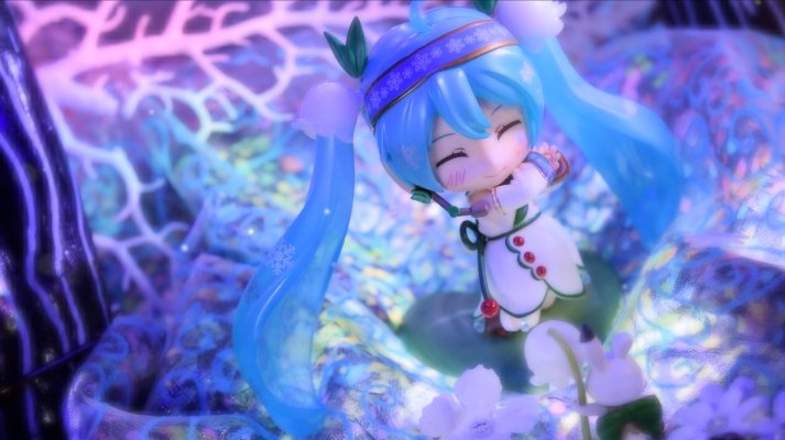 粘土人 #493 雪初音 2015 Snow Bell