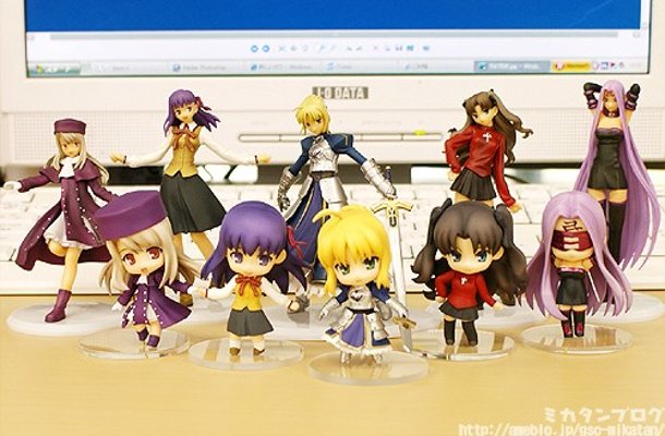 Fate/stay night トレーディング手办 Fate/Stay Night Rider