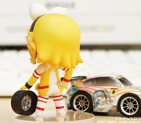 Miku GT Pull-Back Mini Car
