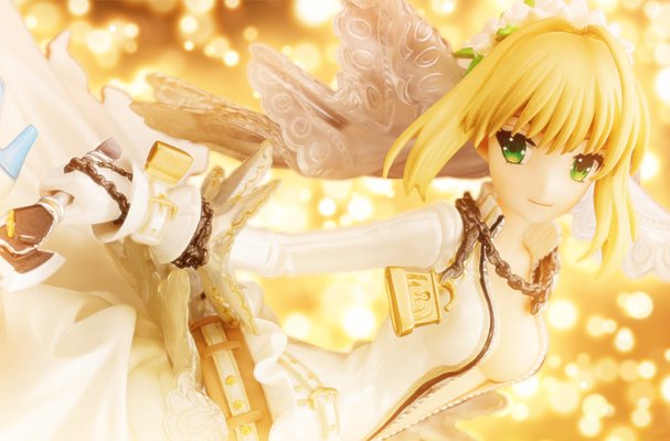 REAL ACTION HEROES No.740 フェイト/Extra CCC SABER bride