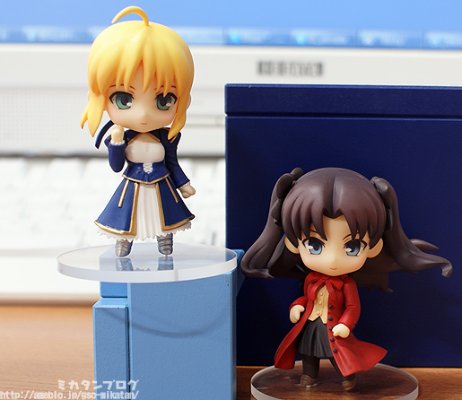迷你黏土人 Fate/Stay Night 远坂凛 
