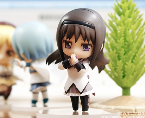 迷你黏土人 魔法少女小圆 美树沙耶香 