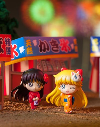 MiniChara！ 美少女战士 みんなでお祭り编 ぷちきゃら! 系列 美少女战士 爱野 美奈子&普利阿普斯 