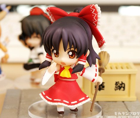 迷你黏土人 东方Project 博丽霊梦 