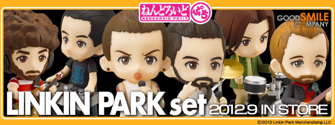 迷你黏土人 リンキン・パーク 捷斯ター・ベニントン 