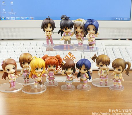 迷你黏土人 偶像大师2 如月千早 