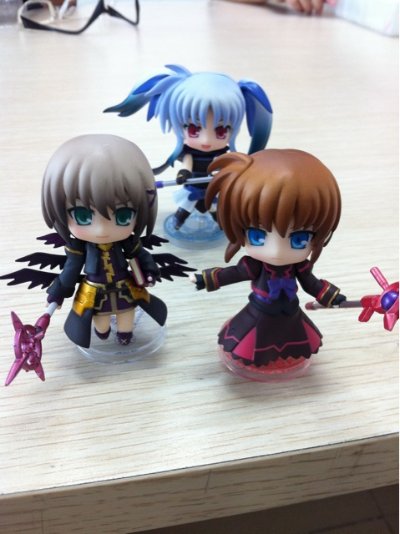 迷你黏土人 魔法少女奈叶A's PORTABLE - THE GEARS OF DESTINY - 闇统べる王 