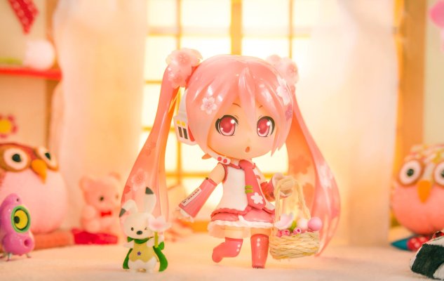 粘土人#500 樱花未来 在日本盛开