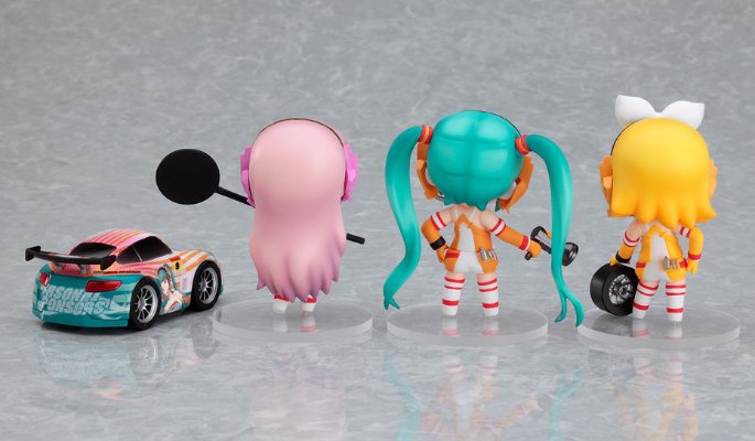 Miku GT Pull-Back Mini Car