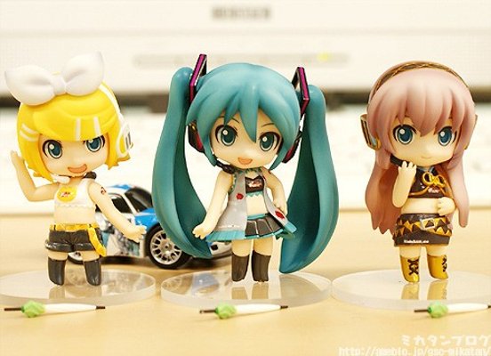 黏土人 ぷち GOOD SMILE Racing&VOCALOID 镜音リン RQ Ver. 