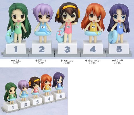 ねんどろいど ぷち 涼宮ハルヒの憂鬱 長門有希 泳装Ver. 