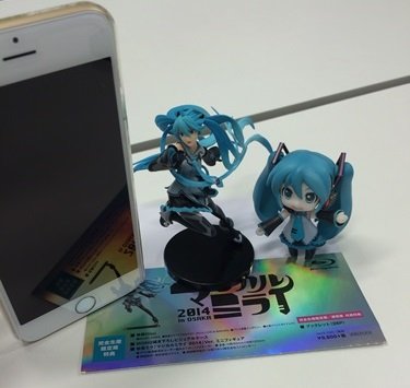 迷你黏土人 VOCALOID 初音未来 