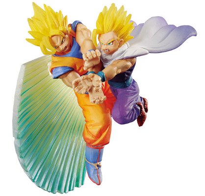 ドラゴンボールカプセルメモリアル 龙珠改 超サイヤ人 孙 悟饭&孙 悟空 超サイヤ人 限定版 