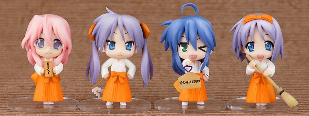 迷你黏土人 幸运星 柊司 Onenga Orange 