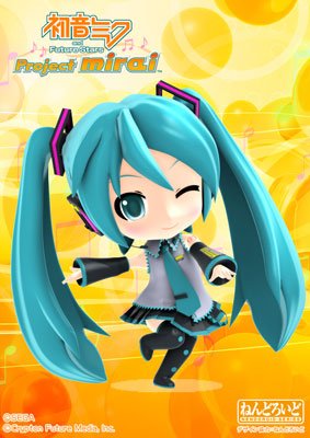 迷你黏土人 初音未来 and Future Stars Project mirai 初音未来 Project Mirai 