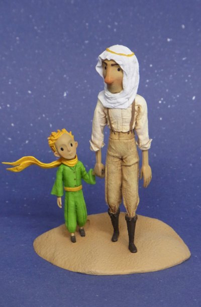 星の王子さま 飞行士&星の王子さま 