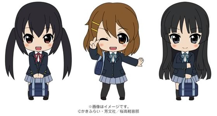 迷你黏土人 轻音少女！ 中野梓 