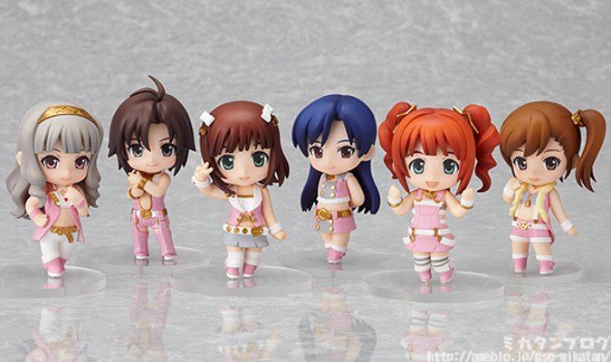 迷你黏土人 偶像大师2 如月千早 