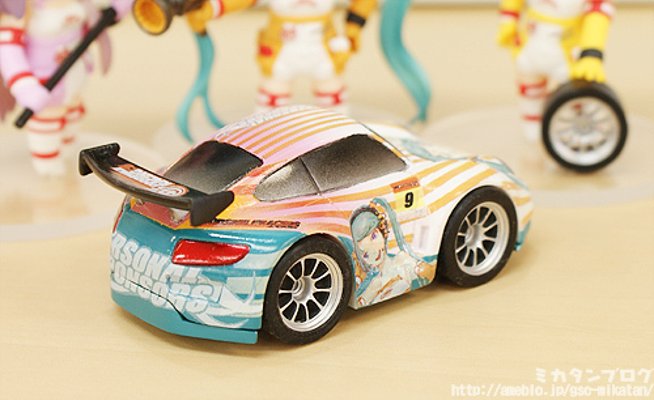 Miku GT Pull-Back Mini Car