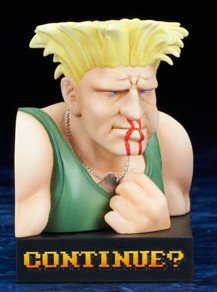 STREET FIGHTER II トレーディングフィギュア 负け颜コレクション Vol.1 街霸Ⅱ ガイル 