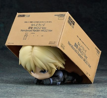 粘土人#538  潜龙谍影2 自由之子 雷电 MGS2