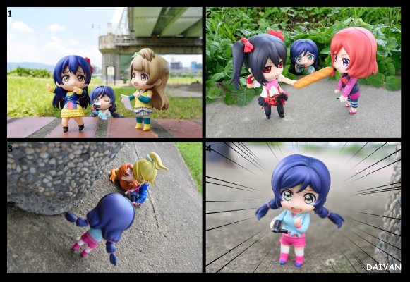 粘土人#580 LoveLive! 绚瀬絵里 练习着