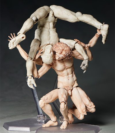 figma#SP-075 桌上美术馆 维特鲁威人体图