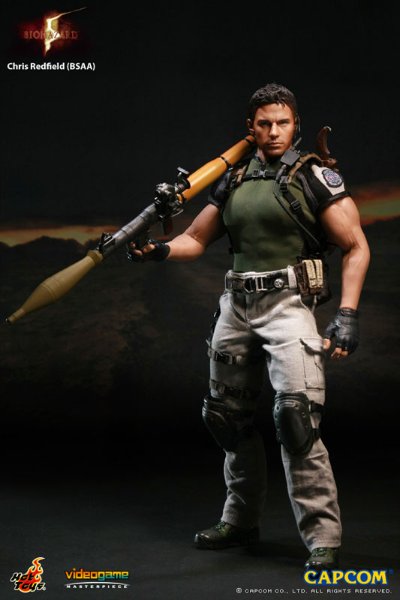 videogame masterpiece 生化危机5 克里斯99雷德菲尔德 bsaa ver.