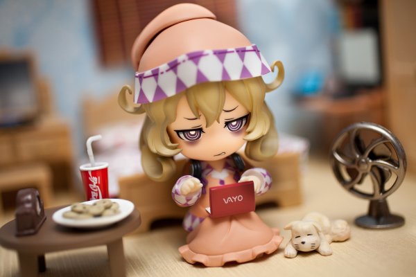 粘土人 #320 锁锁美同学@提不起劲 月读锁锁美