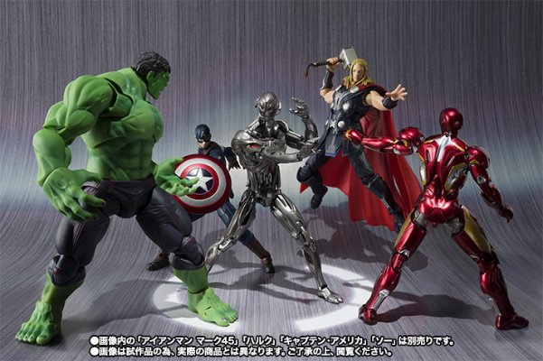 S.H.Figuarts 复仇者联盟2奥创纪元 钢铁侠 四十五号装甲