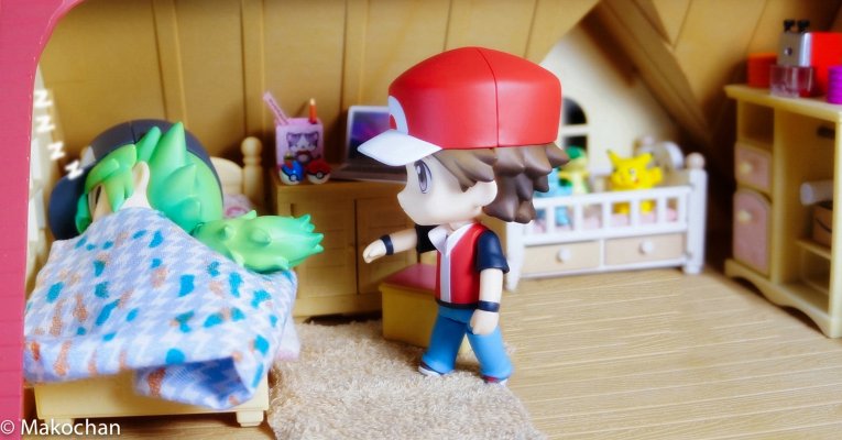 粘土人 精灵宝可梦 小赤 冠军