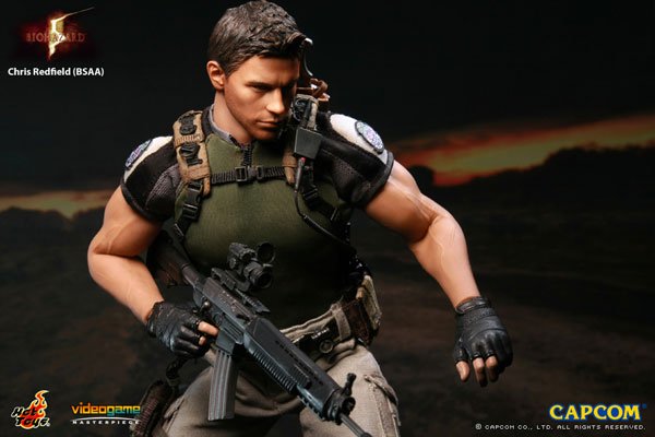 videogame masterpiece 生化危机5 克里斯99雷德菲尔德 bsaa ver.