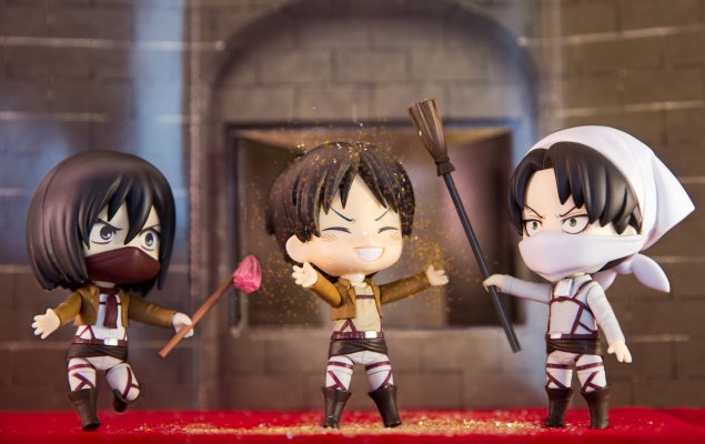 粘土人#375 进击的巨人 艾伦·耶格尔