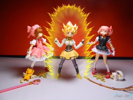 figma #118 魔法少女小圆 巴麻美（魔法少女服装）