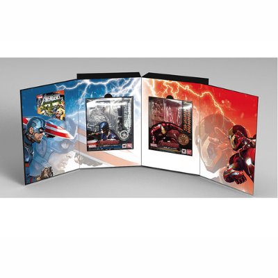 玩具反斗城限定 S.H.Figuarts 美国队长（内战）和钢铁侠Mark46 特别盒装