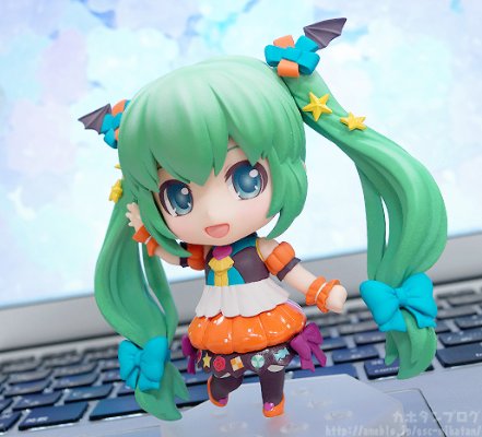 黏土人搭配 Project DIVA Arcade Future Tone 初音未来 南瓜搭配