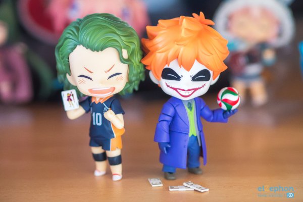 粘土人#566 暗黑骑士 joker Villains版