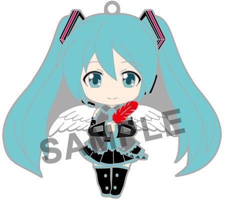 粘土人搭配 VOCALOID 初音未来 红羽毛共同募金运动 创设70年 记念コーデ